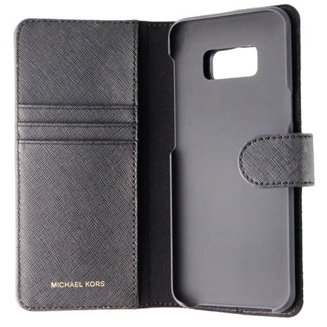 michael kors telefoonhoesje samsung s8|Michael Kors Saffiano Leather Folio Phone Case for Galaxy S8 .